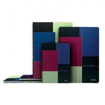 Cuaderno microperforado Leitz Executive Project PP 80h 80g 5x5 A4