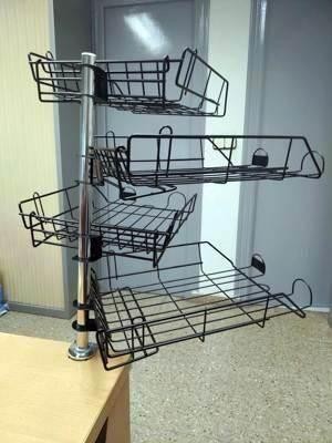 Bandeja Soporte GIRATO. 4 Negro