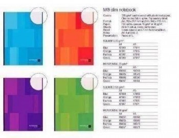 Block Miquel Rius A4 SLIM 80H 90GR. CLA LUMINE Fucsia 47866