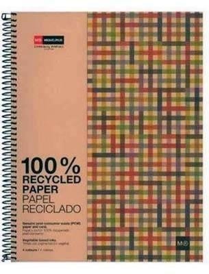 Block MR A4 120H 80GR. CLA RecicladoECOTWEED 47955