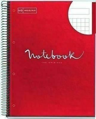 Block Miquel Rius A4 80 hojas 90 gramos cla Emotions rojo 46053