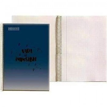 Block folio 80 hojas 90 gramos 4x4 pp Miquel Rius mensajes marino 47990