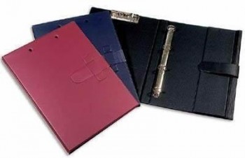 Carpeta de Miniclip folio 4 anillas trabilla displast 9356