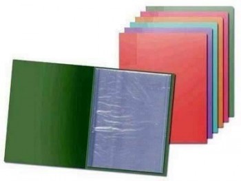 Carpeta fundas Bismark A4 40 fundas pastel surtido 326626