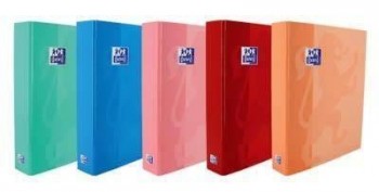 Carpeta Oxford 400106671 A4 4 anillas 25mm. surtido