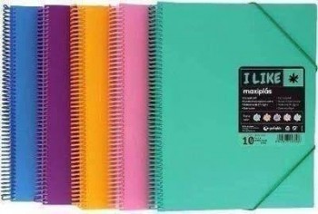 Carpeta de Fundas Maxiplas Like A4 60 fundas verde agua 39826226