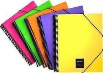 Carpeta de Fundas Maxiplas forrado Unique A4 40 fundas fucsia fluorescente 39874354