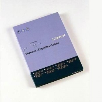 Etiquieta fotocopiativa Loan 70*67.7 A4 100 hojas E016