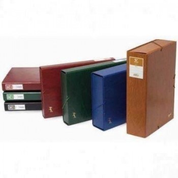 Caja de proyectos Grafoplas extra-marmoleada lomo 90mm verde