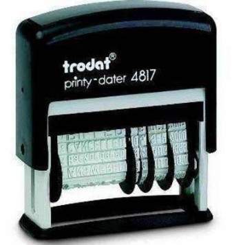 Fechador Trodat 4817 Formulario