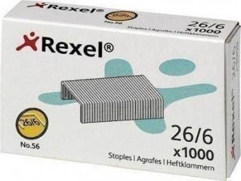 Grapas Rexel STAPLES Nº56 26/6 C/1000 06131