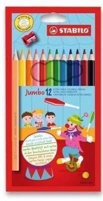 Lápices de colores surtidos supergrueso STABILO Jumbo 1877