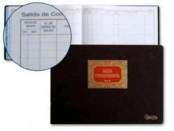 Libro M43 Salidas Correspondencia Fº Apaisado 100H 5043