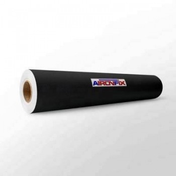 Papel Airon adhesivo negro mate 0.45x2m. 67935