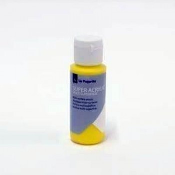 Pajarita Acrilica Nº04 Amarillo.Oro FCO 177776