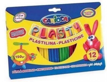 Plastilina Carioca 42691 12,5GR. C/12 surtido