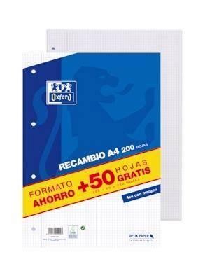 Recambio Oxford 400119437 A4 200H+50H 90G 4Taladros cuadros 4X4