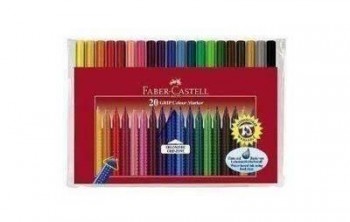 Rotulador Faber-Castell C/20 Colour Grip STD. 155320