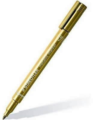 Rotulador Staedtler 8323-11 MetalIic Oro 1-2 mm