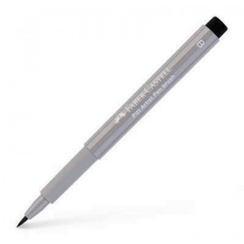 Rotulador Faber-Castell C/10 Pitt Pen 167472 Gris Calido III