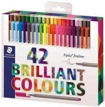 Rotulador Staedtler Triplus Fineliner c/42 brillante 334 C42