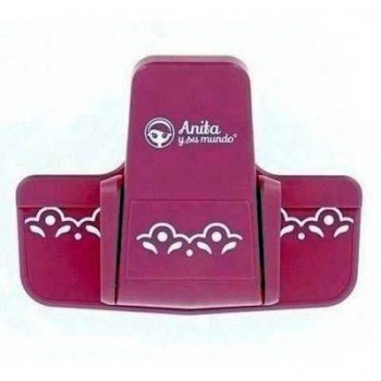 Taladro Grafoplas 37110201 papel esquina blonda flor 2 figuras