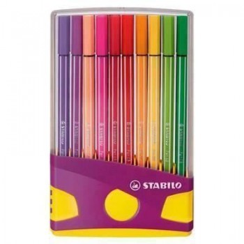 Rotulador Stabilo 6820-04-02 B/20 PEN 68 Colorpara Magenta