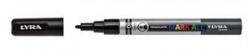 Marcador Permanente Lyra Mark All Negro 1 mm