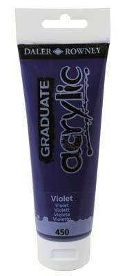 Graduate Col.Acríli. Violet. Tubo120Ml