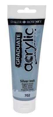 Graduate Col.Acríli. Silver Imit. Tubo120Ml