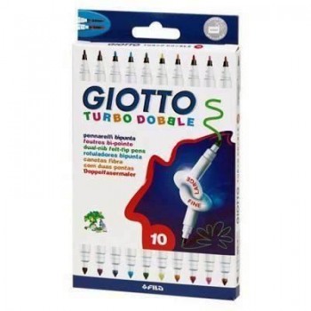 Rotulador Giotto 424600 C/10 Dobble