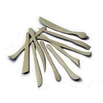 B.10 palillos para modelar Faibo de madera surtidos 7B