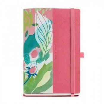Cuaderno Miquelrius Flexible 112X174 84h. liso 90g. C/Goma Enjoy Floral MR1505