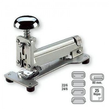 Grapadora El Casco M-10 gris pintada