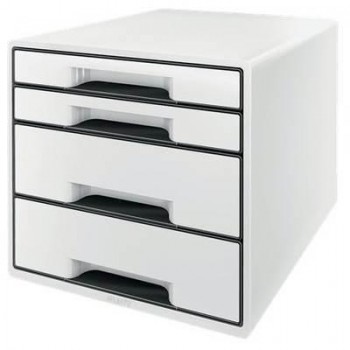 Bucs de cajones WOW Desk Cube 4 cajones negro/blanco 52521001