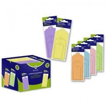 Etiqueta colgante pastel Bismark 3 tamaños 15 unidades 327434