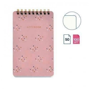 Block MiquelRius 142x90 apaisado 50 hojas liso 100 gramos Mini Dots MR7489