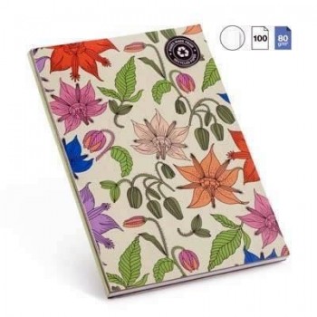 Cuaderno Miquelrius Carton 148X210 50h. puntos 80g. Estampado MR8181