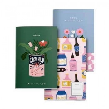 Cuaderno Miquelrius Carton 142x210 P/3 32h. puntos 80g. Foodie MR8174