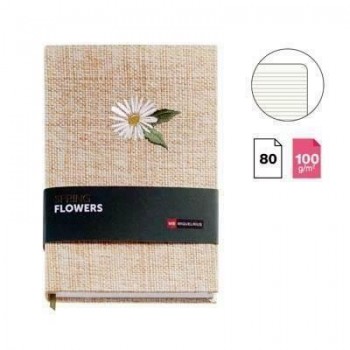 Cuaderno Miquelrius Rafia 140x200 80h. horizontal 100g. MR8166