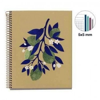 Block MiquelRius A5 120 hojas 5x5 70 gramos Rama fruits MR46813