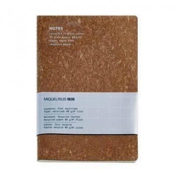 Cuaderno Miquelrius Flexible 140X200 48h. liso 80g. Back2Basics Corcho MR8211