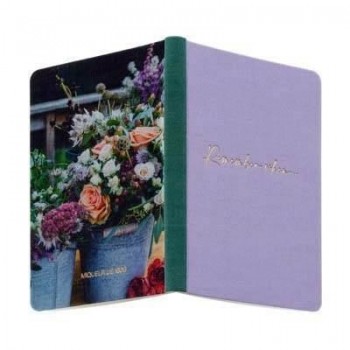 Cuaderno Miquelrius Flexible 93X145 96h. liso 80g. Remember Flores MR8161