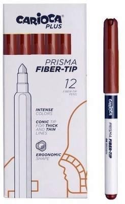 ROTULADOR PRISMA DE PUNTA DE FIBRA C/06 MARRÓN 45217/06 CARIOCA