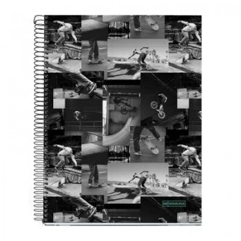 Block MiquelRius A4 140 hojas 5x5 70 gramos Skate Park MR4195