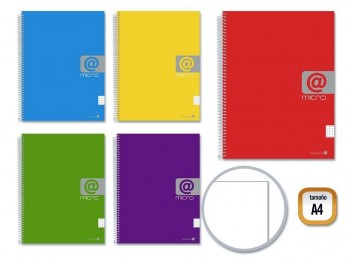 BLOCK GOLDEN TAPA FORRADA A4 160H. 60GR. MICROPERFORADO LISO 319601