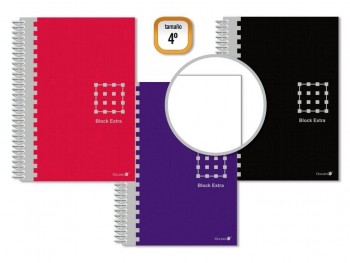 CUADERNO GOLDEN TAPA EXTRADURA CUARTO 80H. 60GR. LISO 319578