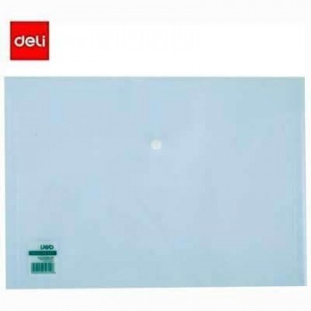 Carpeta de Broche A4 Deli Transparente E5505 160 micras