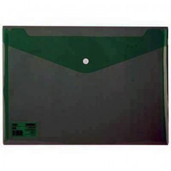 Carpeta de Broche A4 Deli Verde E5505 160 micras
