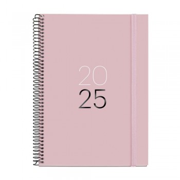 Agenda Miquelrius Anual 2025 155x213 Semana vista Plus Espiral Calm Arena MR34167